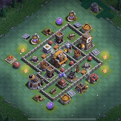 Builder Hall 5 Defense 03 Builder Hall 5 layout