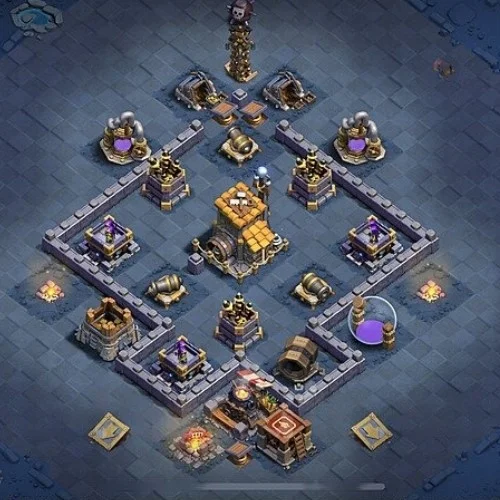 Builder Hall 8 Defense 08 Builder Hall 8 layout
