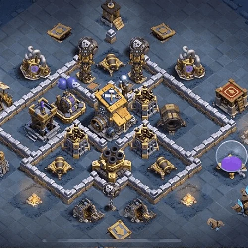 Builder Hall 9 Defense 09 Builder Hall 9 layout