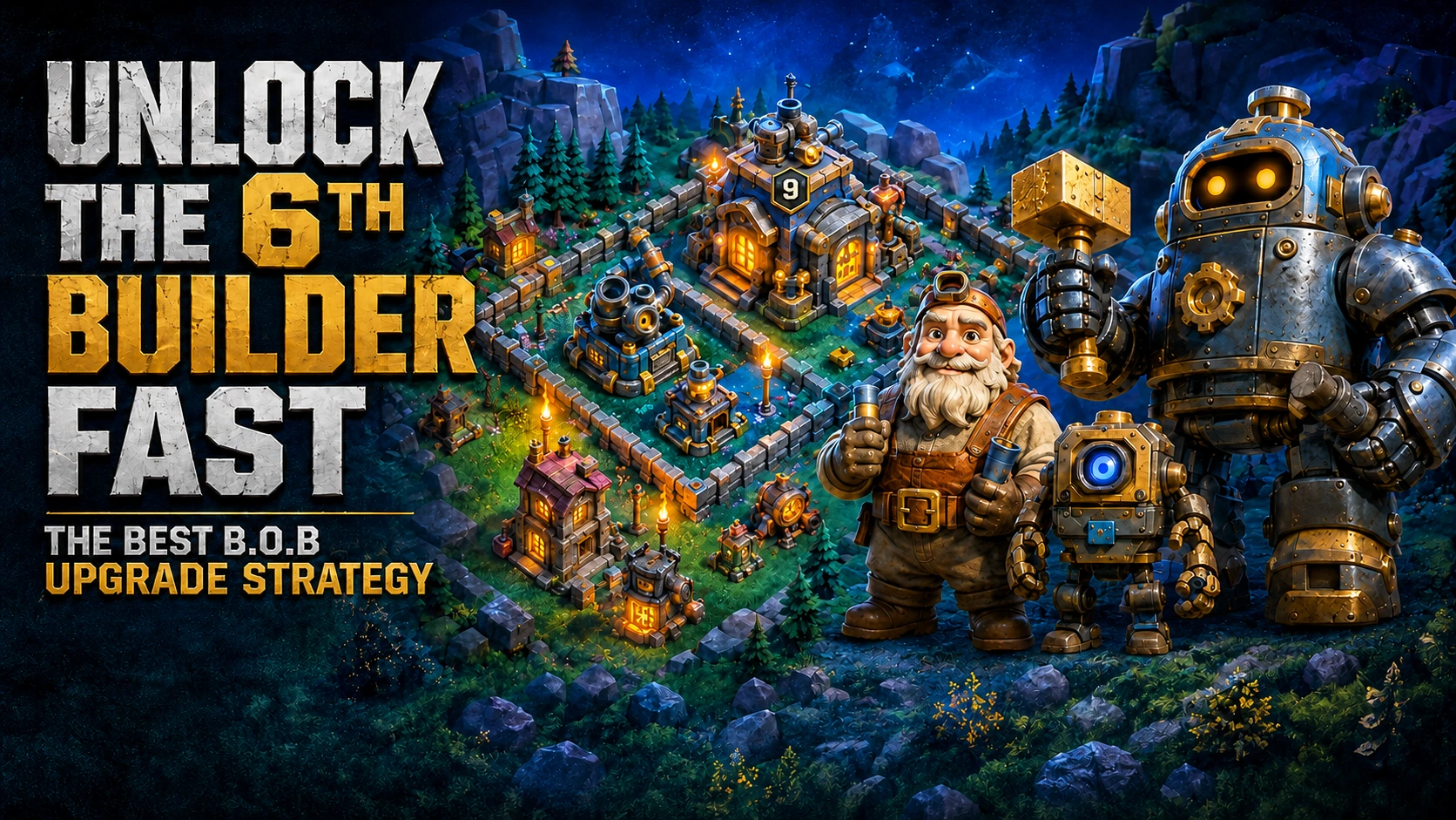How to Unlock the 6th Builder Fast in Clash of Clans
