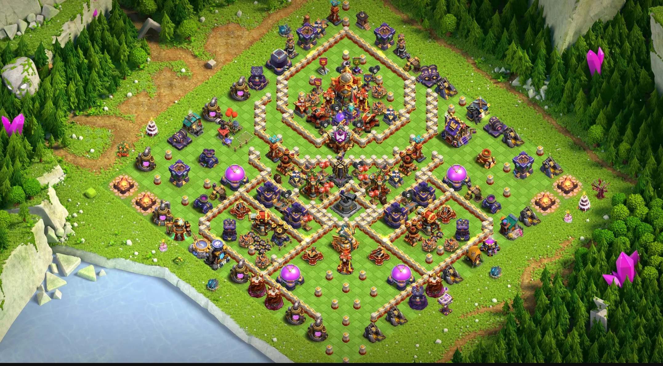 TH16 anti 3 star for Ranked Mode Town Hall 16 layout