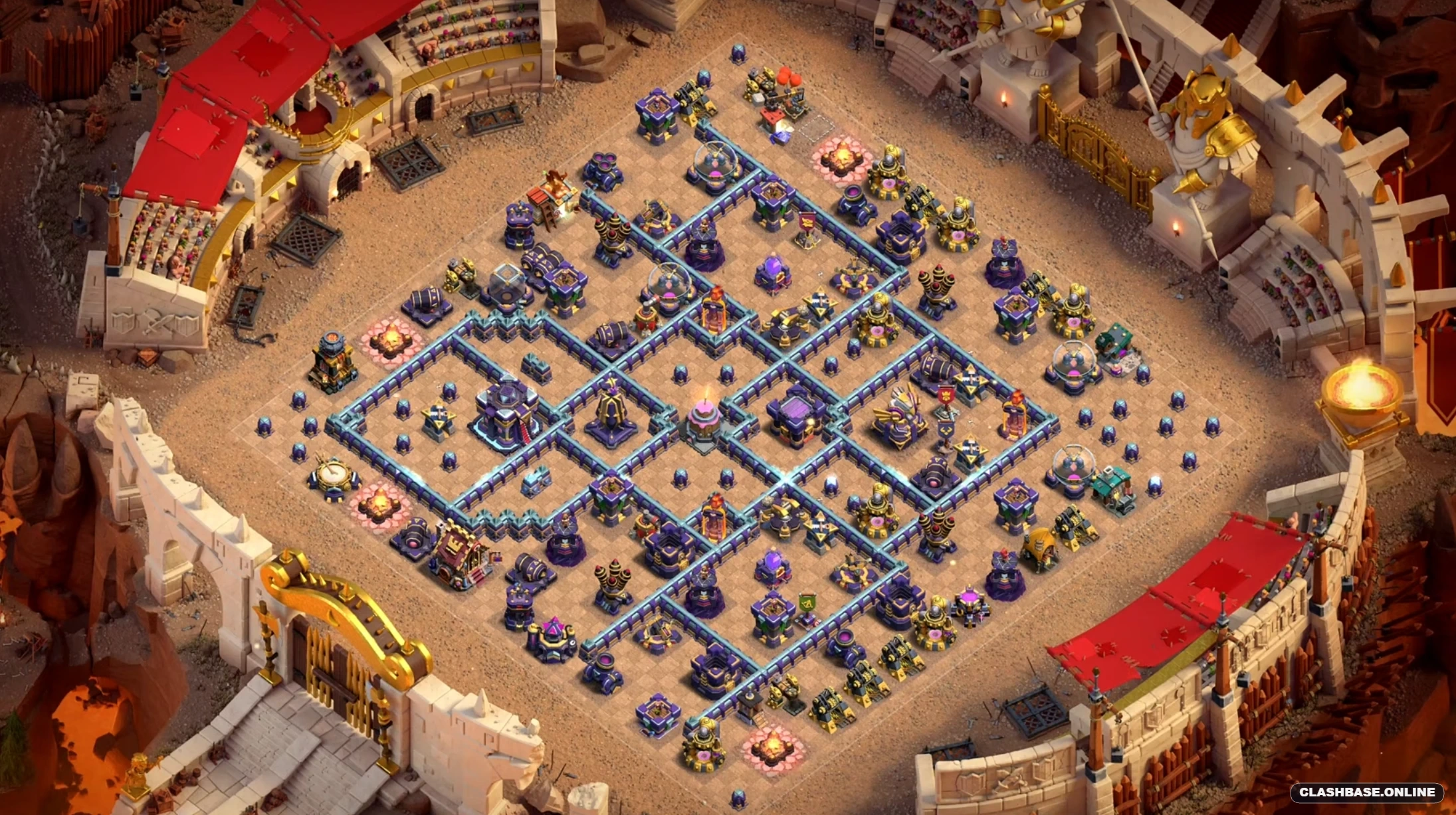 town hall 15 ranked mode anti 3 stars defnce Town Hall 15 layout