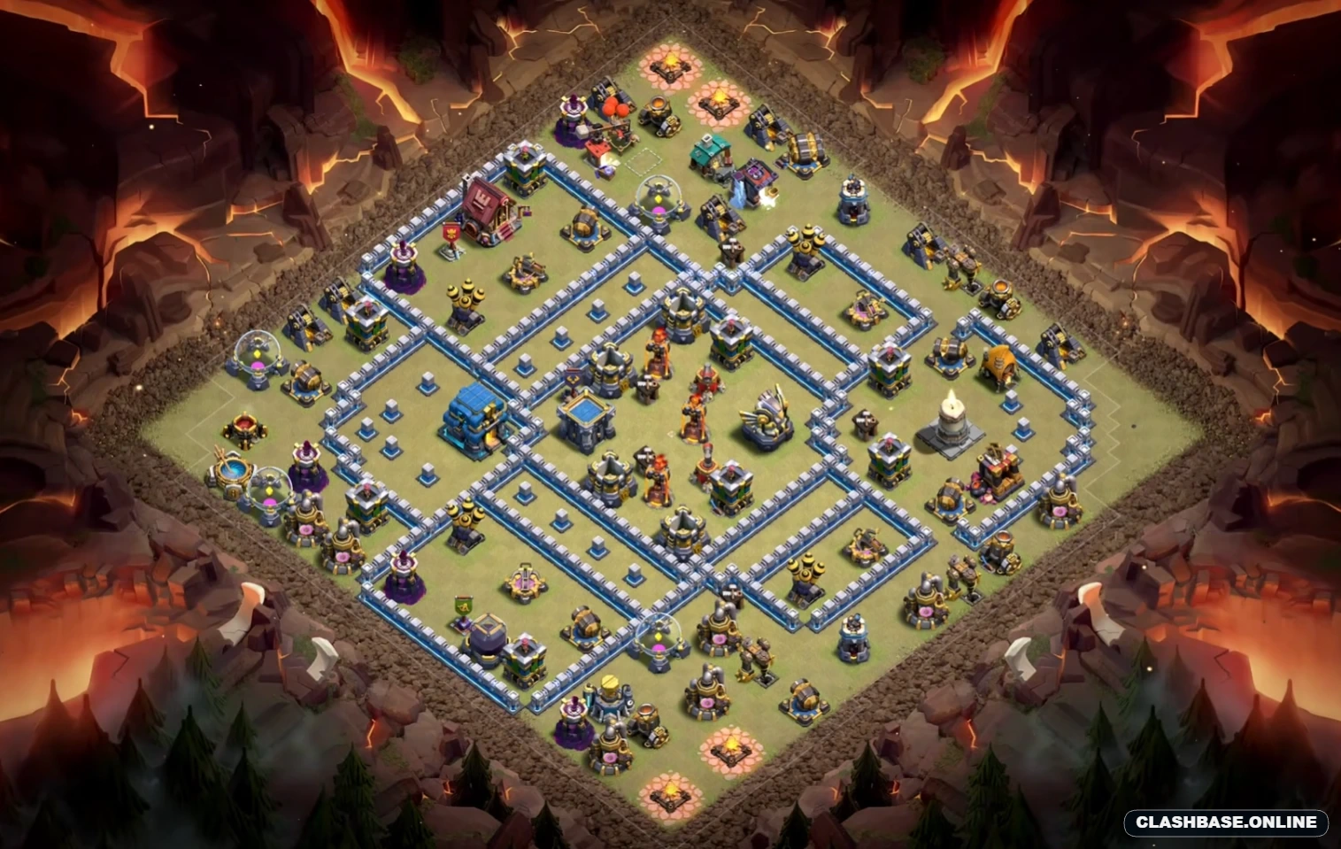 town hall 12 base layout for ranked mode Town Hall 12 layout